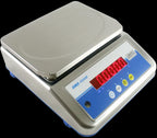 AE Adam Aqua ABW-S Wasserfeste Edelstahlwaagen, Kapazität 16kg/ Lesbarkeit 1g