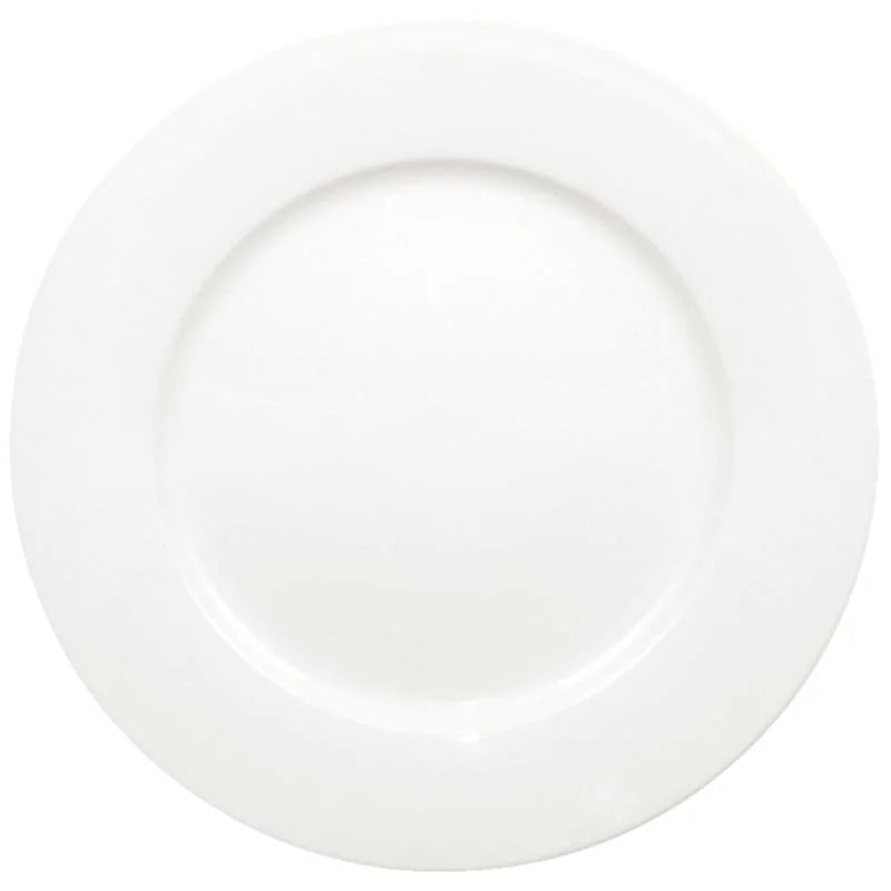 Olympia Whiteware Teller mit breiter Fahne 25cm - 12 Stk.