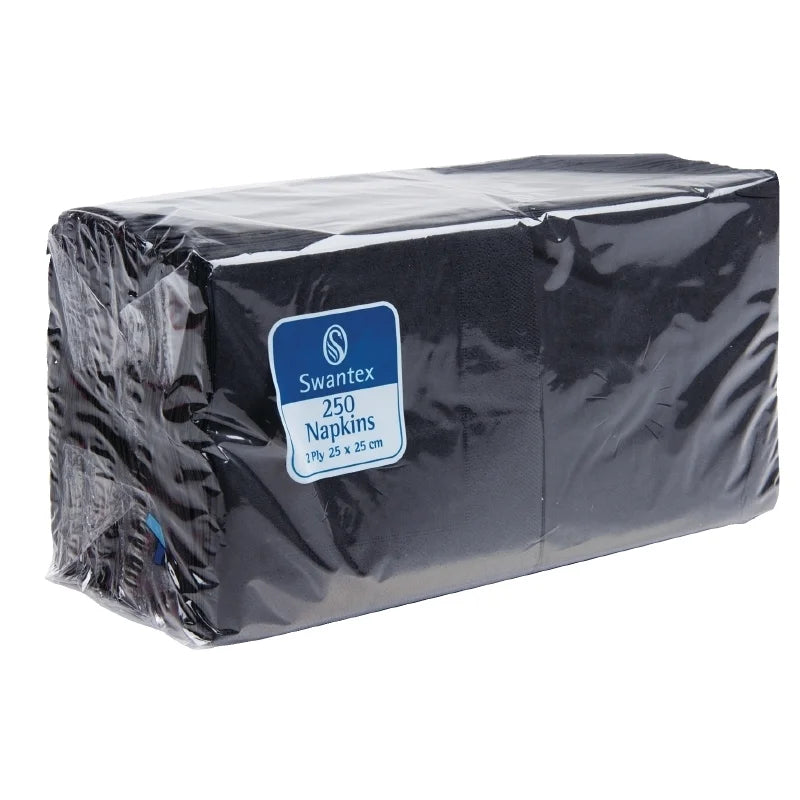 Servietten schwarz für F980 - 2000 Stück
