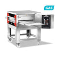 GMG Kettenband Durchlaufpizzaofen inklusive Untergestell - Gas - Bandbreite 455 mm