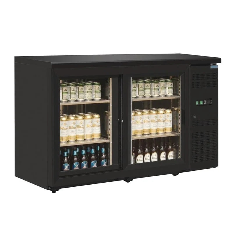 Polar Serie U 2-türiger Barkühlschrank 350L