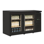 Polar Serie U 2-türiger Barkühlschrank 350L