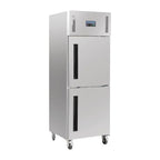 Polar Serie G Gefrierschrank Edelstahl mit 2 Türen 600L