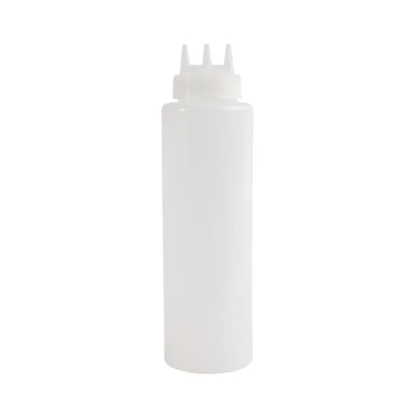 Vogue transparente Quetschflasche mit 3 Spritzdüsen 1L