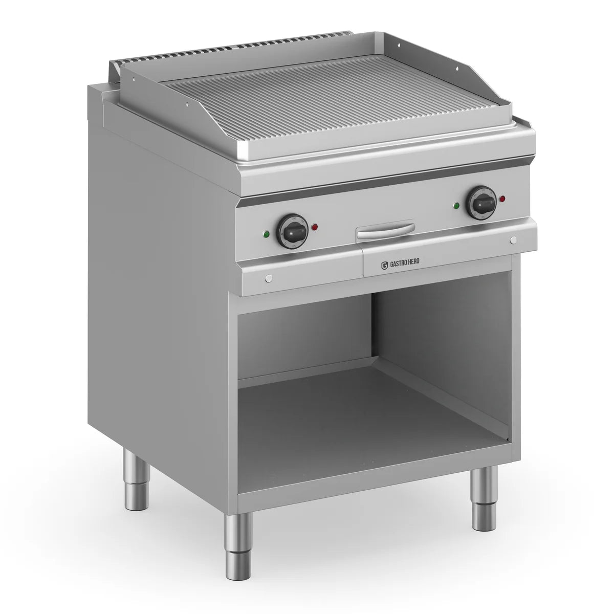 Elektrogrillplatte Serie 700 - 70/70 - gerillt