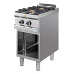 Gasherd Serie 700 - 40/70 - 2 Kochstellen - 14 kW
