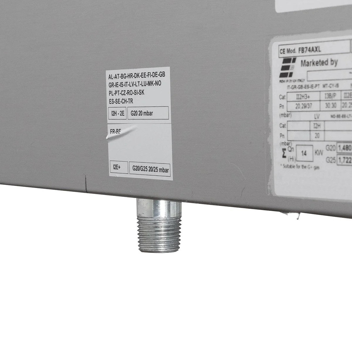 Gasherd Serie 700 - 40/70 - 2 Kochstellen - 14 kW
