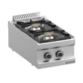 Gasherd Serie 700 - 40/70 14 kW Tischgerät - 2 Kochstellen - 14 kW