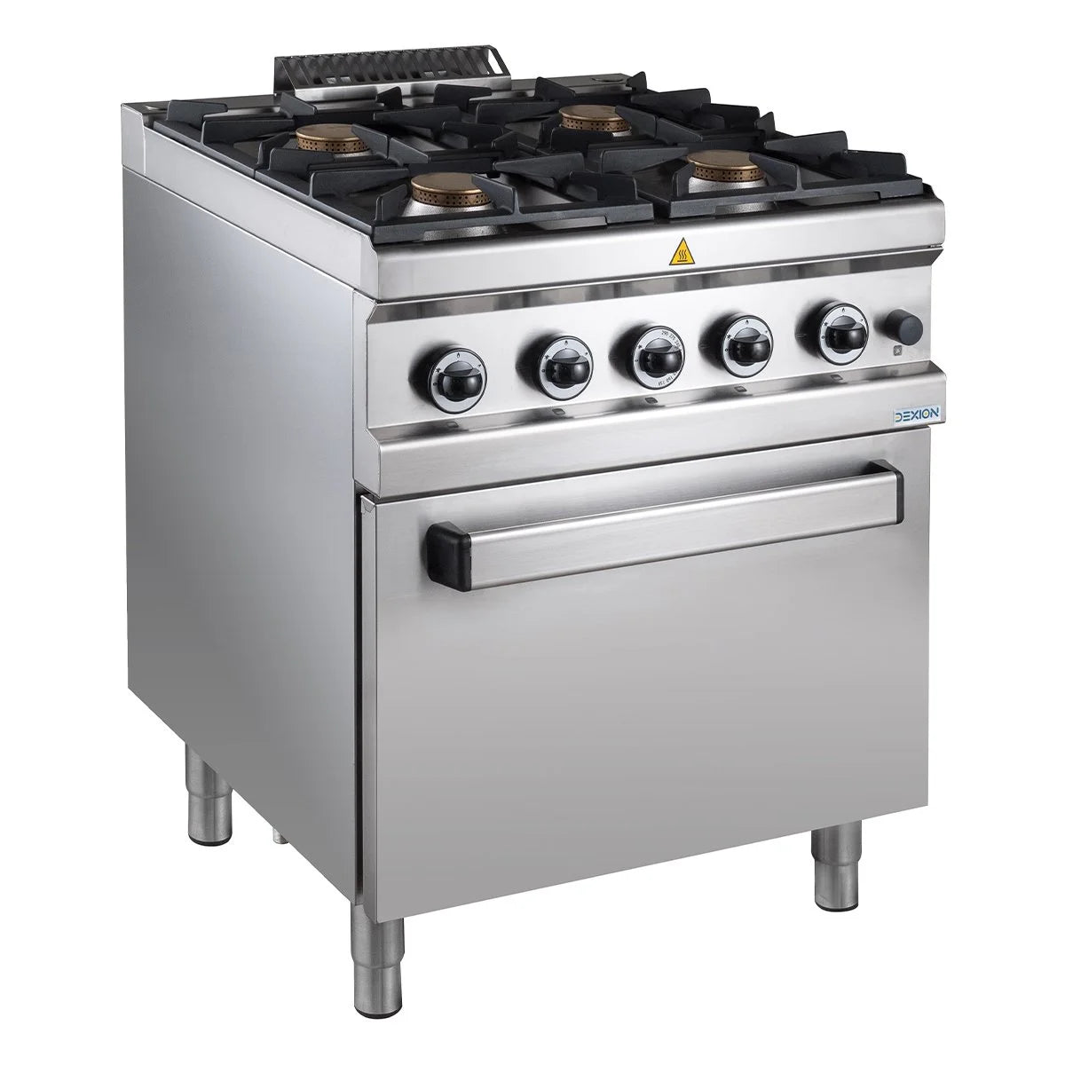 Gasherd Serie 700 - 70/70 mit Gasbackofen - 4 Kochstellen - 34 kW