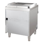 Gasgrillplatte Serie 700 - 70/70 - ½ glatt, ½ gerillt