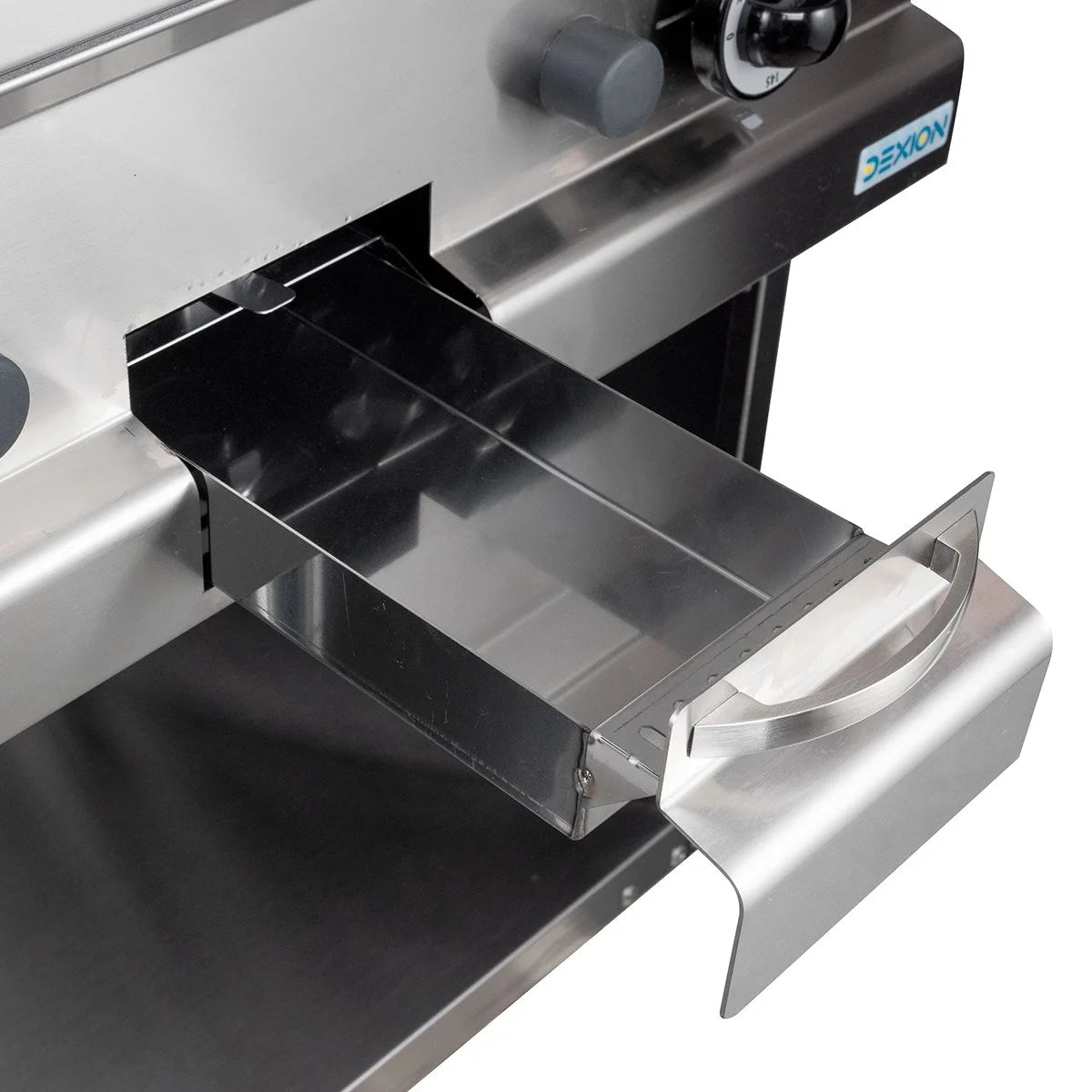 Gasgrillplatte Serie 700 - 70/70 - ½ glatt, ½ gerillt