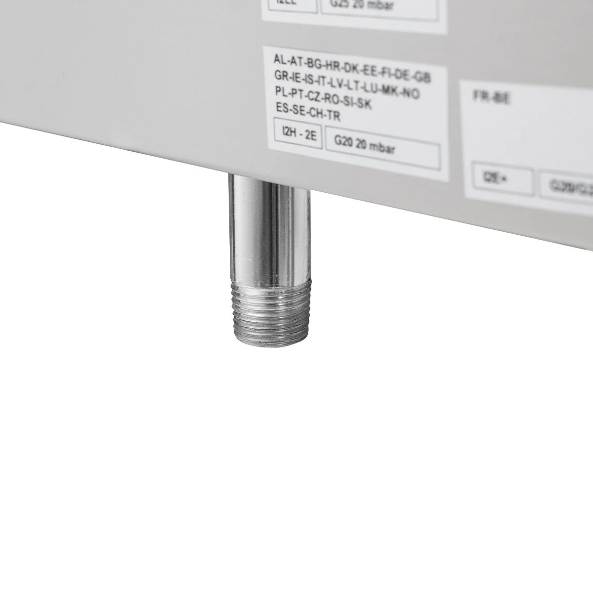 Gasgrillplatte Serie 700 - 70/70 - ½ glatt, ½ gerillt