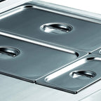 Elektro Bain-Marie Serie 600 - 60/60 - GN 1/1+1/4+1/4 - Tischgerät - 3,06 kW