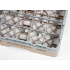 Cambro Gläserspülkorb beige mit 25 Fächern max Glashöhe 9,2cm