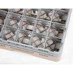 Cambro Gläserspülkorb beige mit 25 Fächern max Glashöhe 13,3cm