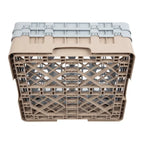 Cambro Gläserspülkorb beige mit 25 Fächern max Glashöhe 13,3cm