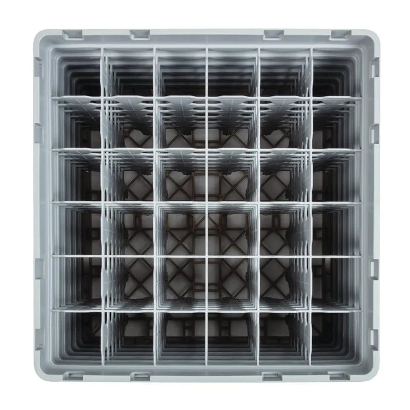 Cambro Gläserspülkorb beige mit 36 Fächern max Glashöhe 29,8cm