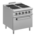 Elektroherd  Serie 900 - 80/90 mit Elektrobackofen - 4 quadratische Kochfelder - 19 kW