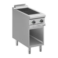 Elektroherd  Serie 900 - 40/90 - 2 quadratische, abgesenkte Kochfelder - 5 kW