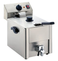 Elektro-Fritteuse ECO 10 Liter mit Ablasshahn