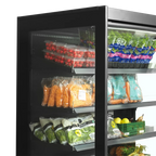 Tefcold Supermarkt Wandkühlregal Multideck EXTRA2500CD schwarz