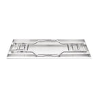 Vogue klappbarer Arbeitstisch aus Edelstahl 1220x610x780mm