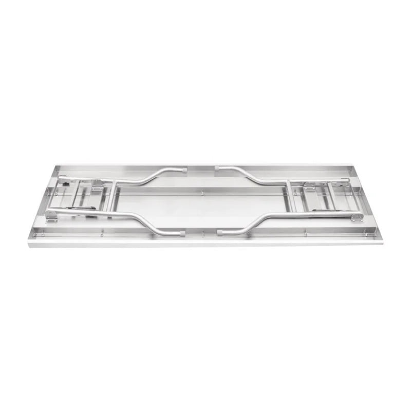 Vogue klappbarer Arbeitstisch aus Edelstahl 1220x610x780mm