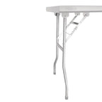 Vogue klappbarer Arbeitstisch aus Edelstahl 1830x610x780