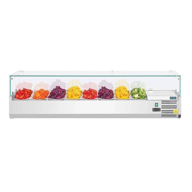 Polar Serie G Aufsatzkühlvitrine für 8x GN1/3