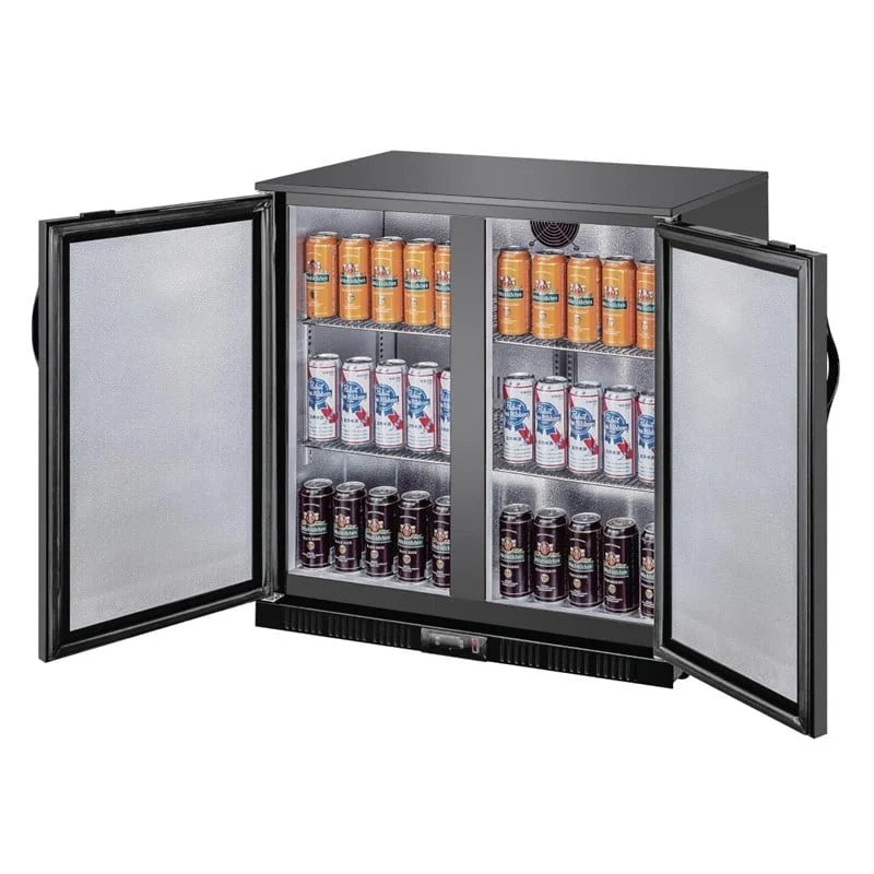 Polar G-Serie Barkühlschrank mit zwei Türen 198L