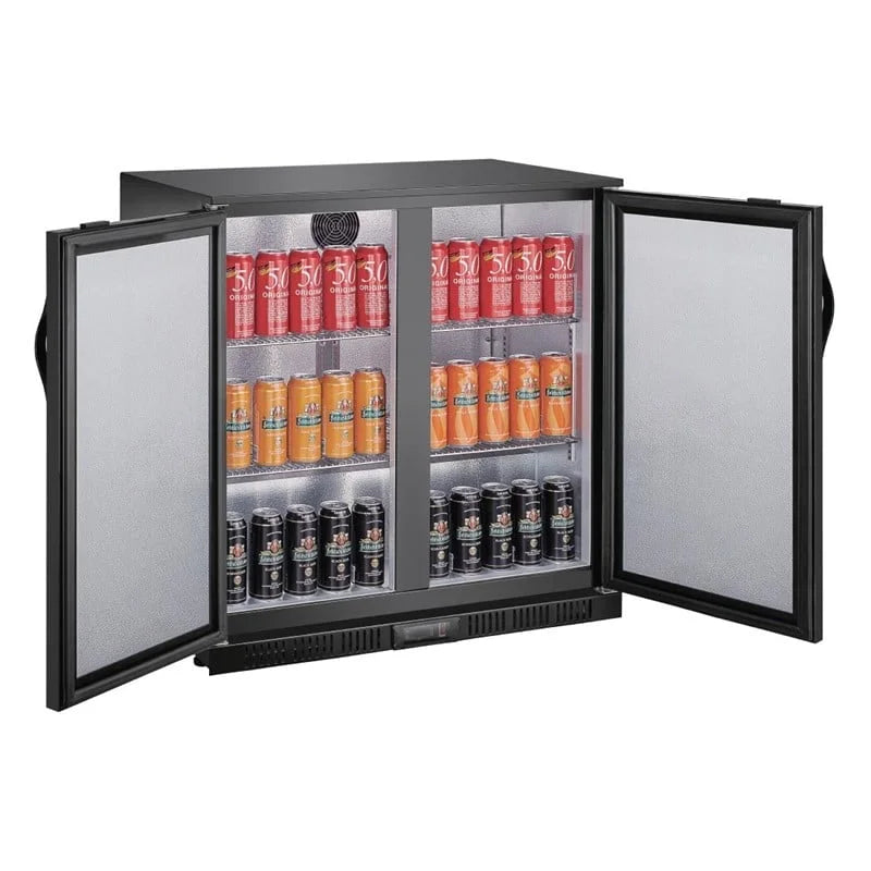 Polar G-Serie Barkühlschrank mit zwei Türen 198L