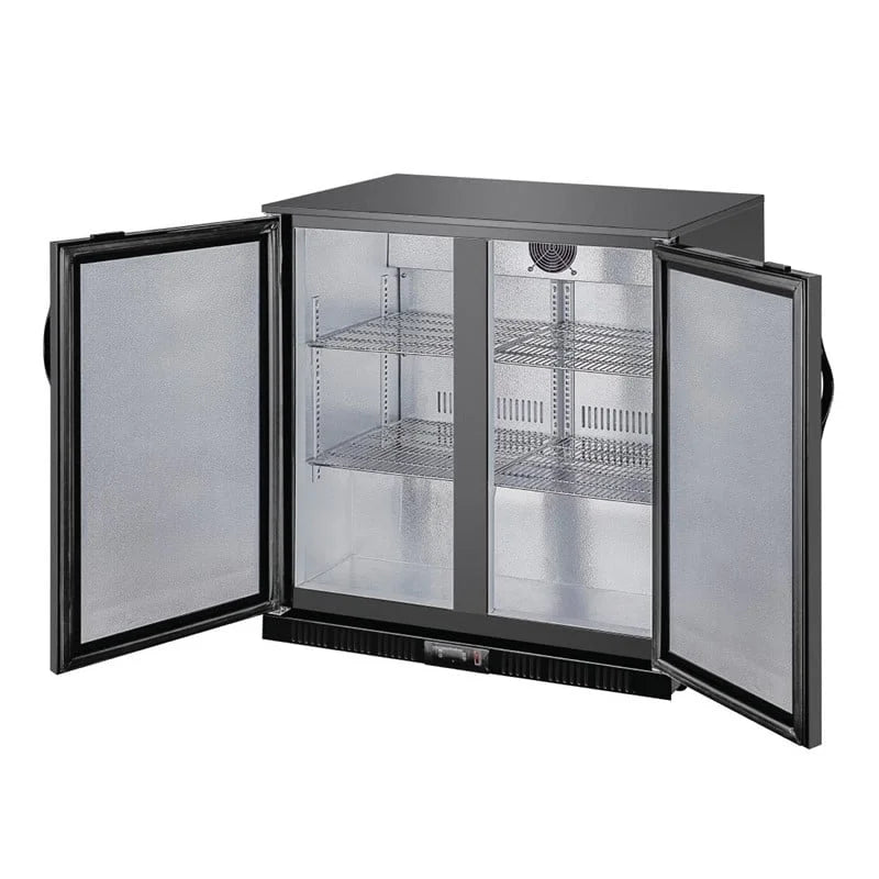 Polar G-Serie Barkühlschrank mit zwei Türen 198L