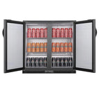 Polar G-Serie Barkühlschrank mit zwei Türen 198L