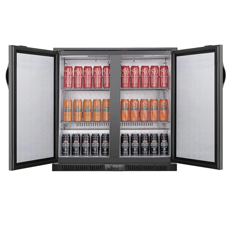 Polar G-Serie Barkühlschrank mit zwei Türen 198L