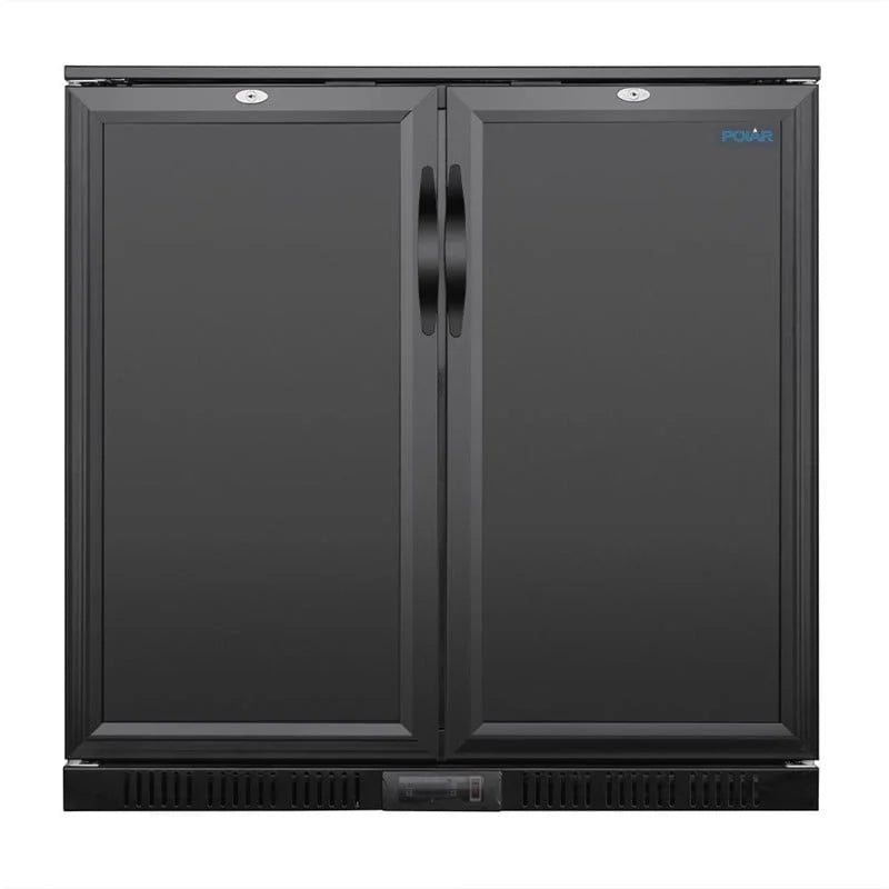 Polar G-Serie Barkühlschrank mit zwei Türen 198L