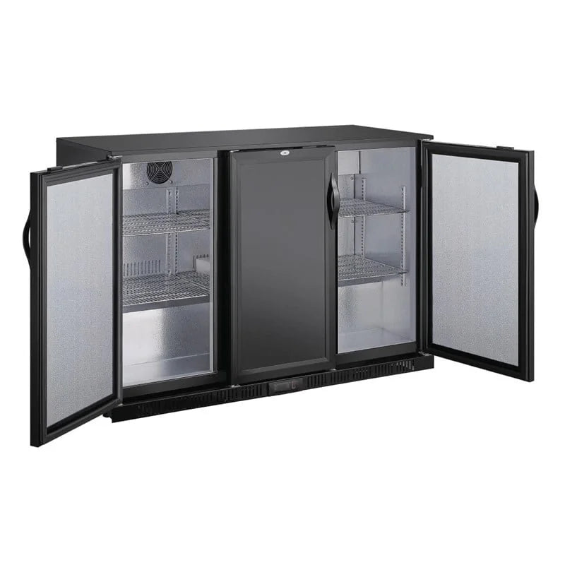 Polar G-Serie Barkühlschrank mit drei Türen, 320 L