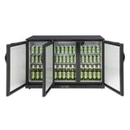 Polar G-Serie Barkühlschrank mit drei Türen, 320 L