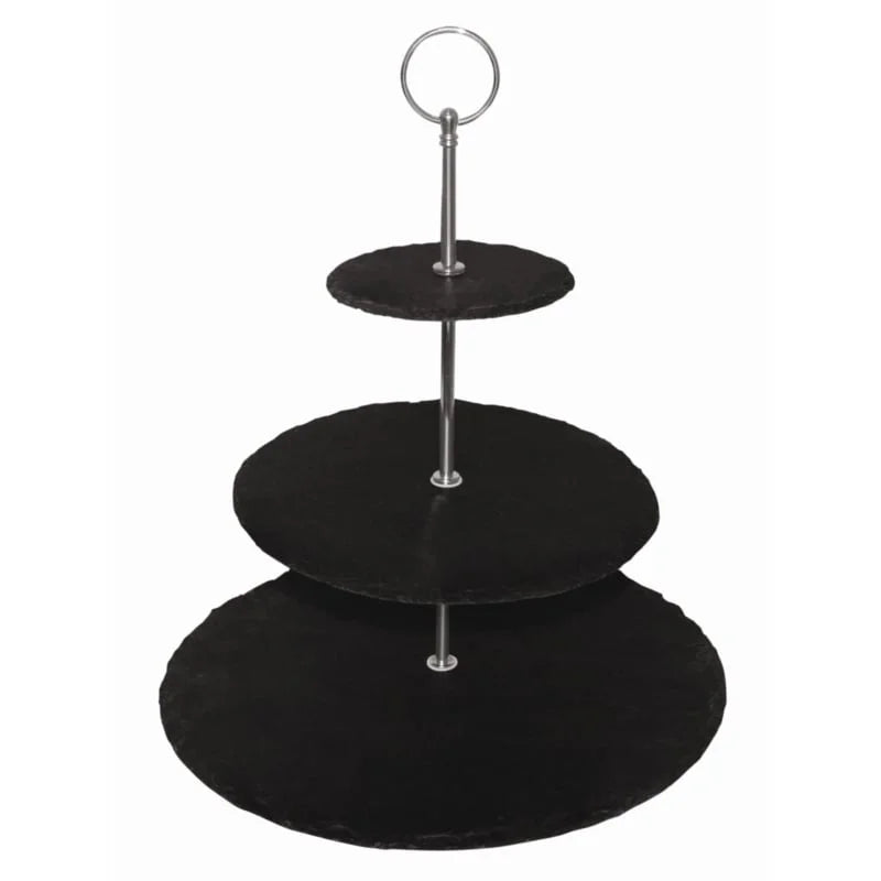 Olympia Etagere Schiefer, 3 Ablagen