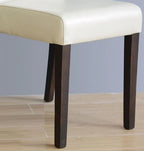 Esszimmerstühle Bolero Kunstleder creme - 2 Stück