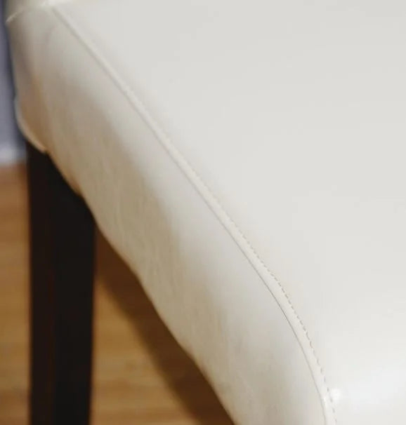 Esszimmerstühle Bolero Kunstleder creme - 2 Stück