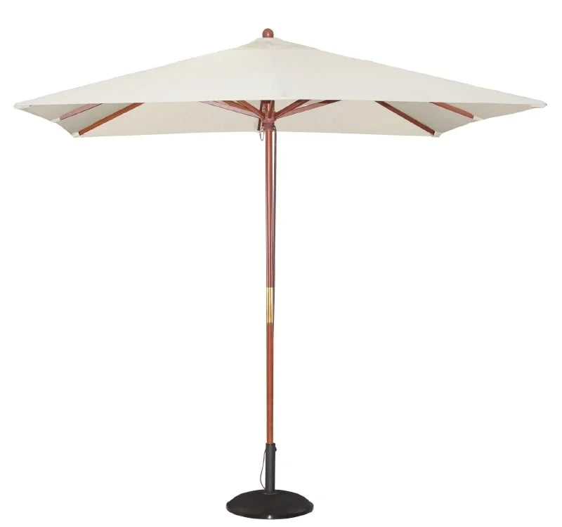 Bolero Sonnenschirm quadratisch - 2500x2500 mm - creme