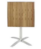 Bolero Bistrotisch 600x600 mm Eschenholz, klappbar, 1 Bein
