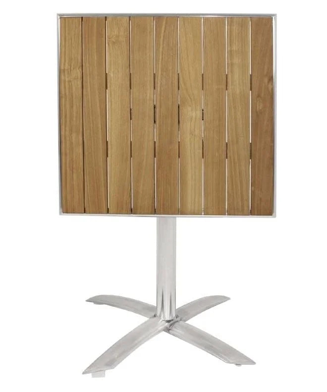 Bolero Bistrotisch 600x600 mm Eschenholz, klappbar, 1 Bein