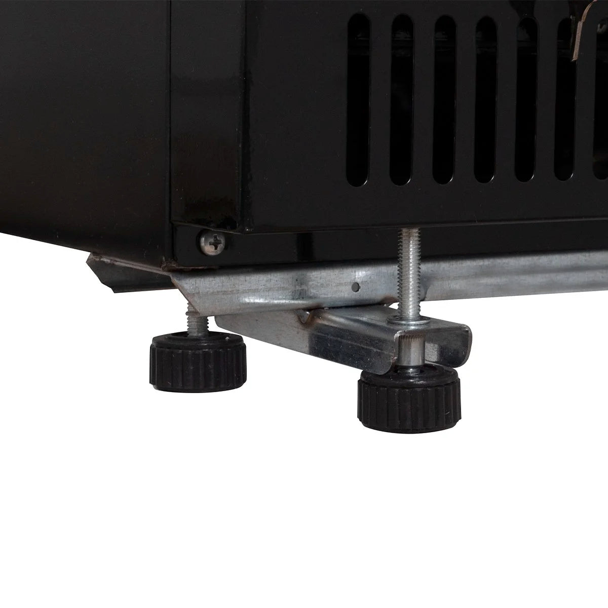 Getränkekühlschrank GKS-230, 230 Liter Kühlraumvolumen, 4 verstellbare Einlegeböden, Innenbeleuchtung, Abschließbar, Schwarz