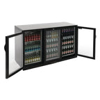 Polar G-Serie Barkühlschrank mit 3 Klapptüren 330 Liter