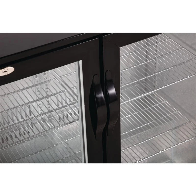 Polar G-Serie Barkühlschrank mit 3 Klapptüren 330 Liter