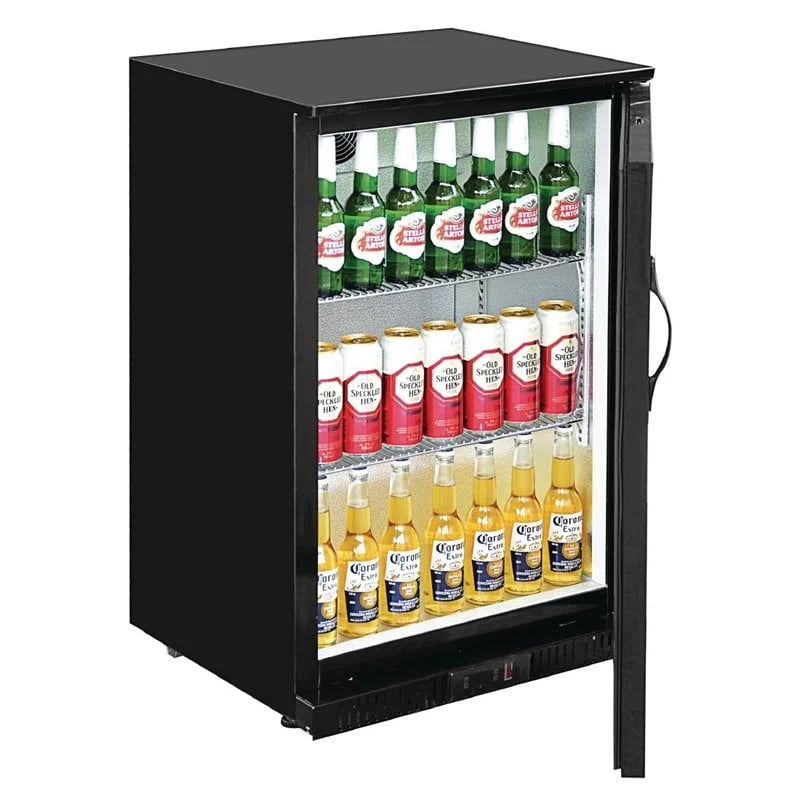 Polar G-Serie Barkühlschrank mit 1 verdeckten Klapptür 138 Liter