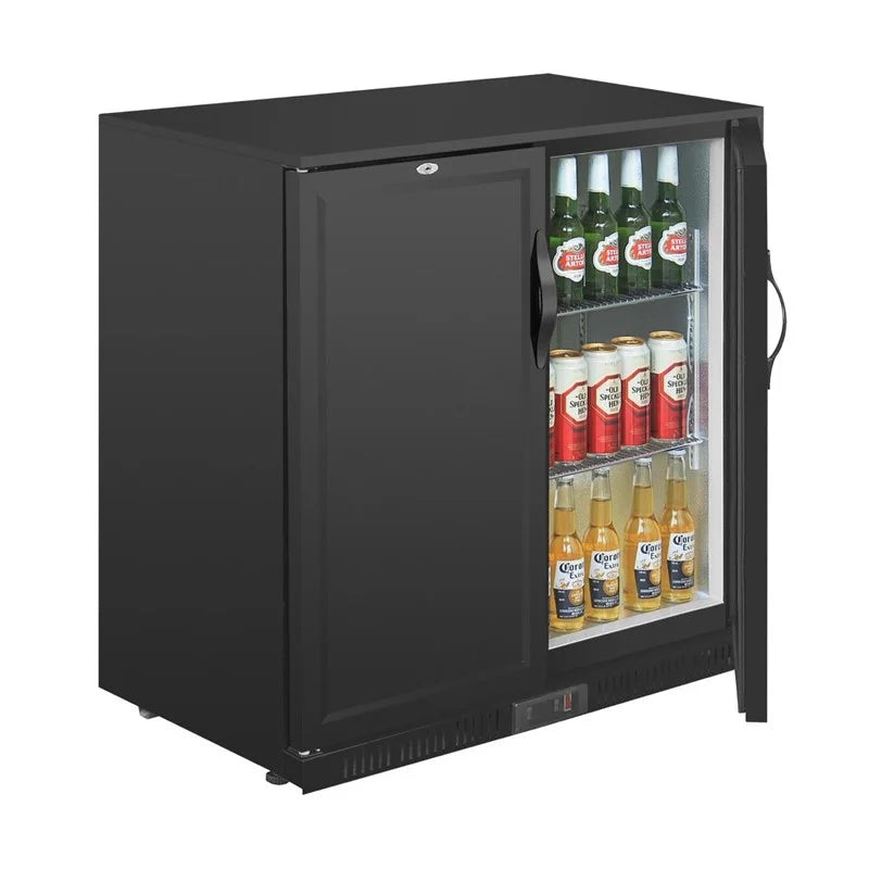Polar G-Serie Barkühlschrank mit 2 verdeckten Klapptüren 208 Liter