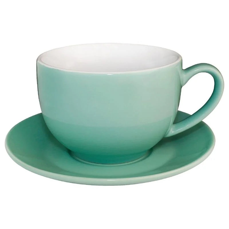 Olympia Cafe Cappuccinotassen aqua 34cl - 12 Stk.
