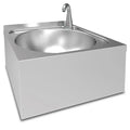 Mastro Handwaschbecken Ø 390 mm für Wandmontage mit elektronischer Armatur